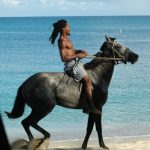 St. Croix Rider and Horse